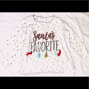 Mud Pie Baby Santa’s Favorite Top 12-18 Months